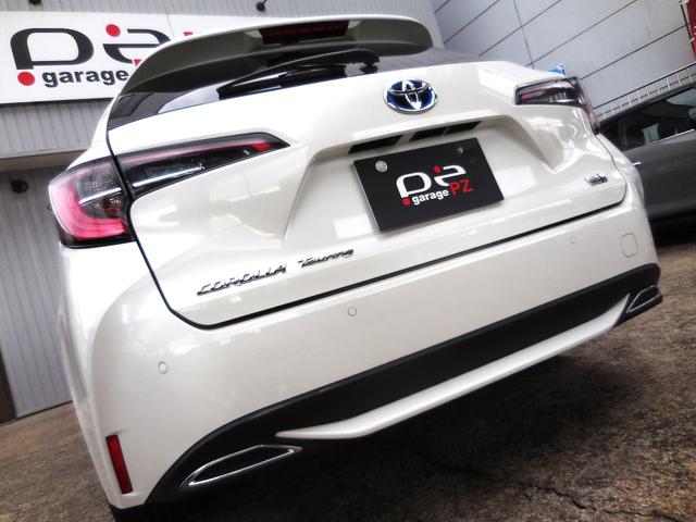 カローラツーリング ハイブリッド ダブルバイビー 法人1オナ 禁煙車 衝突軽減 車線逸脱 LED オートHiビーム 専用AW クルーズコントロール ハーフレザー 9inDオーディオ ナビTV フルセグ BT バックカメラ USB ETC ドラレコ(32枚目)