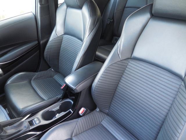 カローラツーリング ハイブリッド ダブルバイビー 法人1オナ 禁煙車 衝突軽減 車線逸脱 LED オートHiビーム 専用AW クルーズコントロール ハーフレザー 9inDオーディオ ナビTV フルセグ BT バックカメラ USB ETC ドラレコ(43枚目)