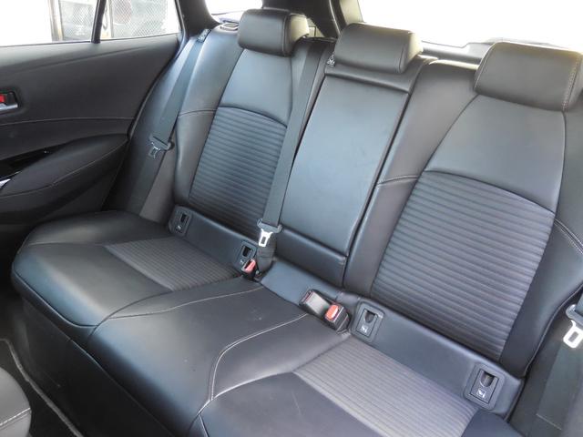 カローラツーリング ハイブリッド ダブルバイビー 法人1オナ 禁煙車 衝突軽減 車線逸脱 LED オートHiビーム 専用AW クルーズコントロール ハーフレザー 9inDオーディオ ナビTV フルセグ BT バックカメラ USB ETC ドラレコ(45枚目)