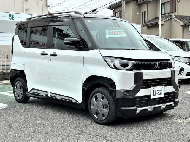 デリカミニ Ｇ　ｅ－アシスト　メモリーナビ　ＴＶ　ドラレコ前後　ＬＥＤヘッドライト　パワスラ　シートヒーター　スマートキー　ハンズフリーオートスライド　ＥＴＣ（3枚目）