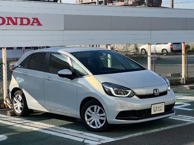 フィット e:HEVホーム 当社試乗車 LED 衝突被害軽減ブレーキ(4枚目)