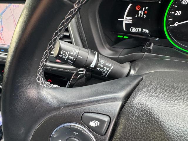 ヴェゼル ハイブリッドＺ・ホンダセンシング　純正８インチナビＴＶ　ＨＤＭＩ接続　Ｂｌｕｅｔｏｏｔｈ接続　バックカメラ　ＣＤ／ＤＶＤ再生　レーダー　前後ドライブレコーダー　ＥＴＣ　ＬＥＤヘッドランプ　アダプティブクルーズコントロール　レーンアシスト　衝突被害軽減（46枚目）