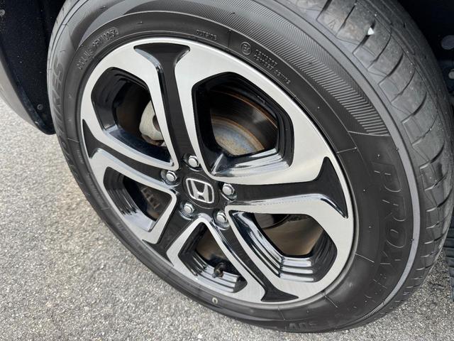 ヴェゼル ハイブリッドＺ・ホンダセンシング　純正８インチナビＴＶ　ＨＤＭＩ接続　Ｂｌｕｅｔｏｏｔｈ接続　バックカメラ　ＣＤ／ＤＶＤ再生　レーダー　前後ドライブレコーダー　ＥＴＣ　ＬＥＤヘッドランプ　アダプティブクルーズコントロール　レーンアシスト　衝突被害軽減（64枚目）