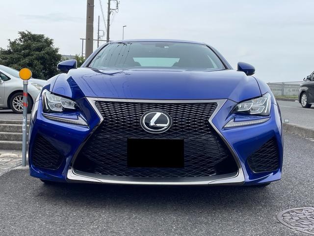 ＲＣ Ｆ ベースグレード　４７７馬力　ＮＡ　Ｖ８　５Ｌ　ヒートブルー　無事故車（5枚目）