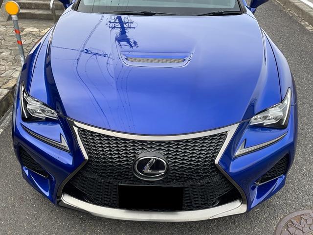 ＲＣ Ｆ ベースグレード　４７７馬力　ＮＡ　Ｖ８　５Ｌ　ヒートブルー　無事故車（27枚目）