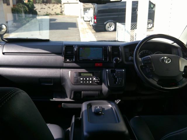 ハイエースバン スーパーGL ダークプライム 地デジナビ 両側パワースライドドア バックカメラ キーレス プッシュスタート バックカメラ LEDヘッド リアゲートイージークローザー(12枚目)