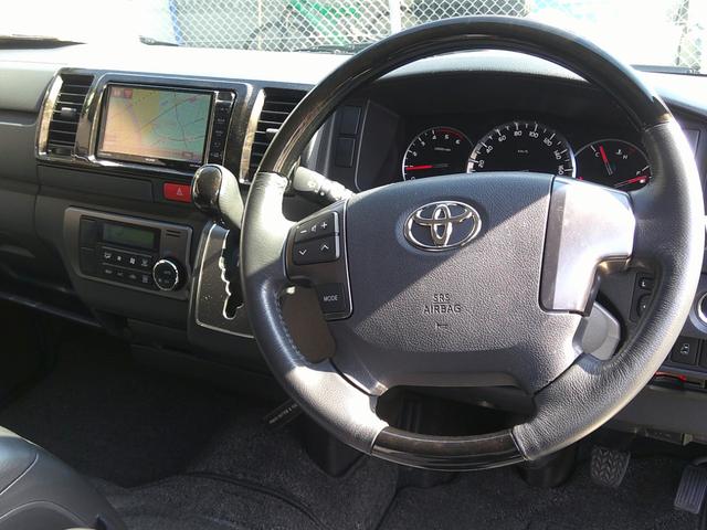 ハイエースバン スーパーGL ダークプライム 地デジナビ 両側パワースライドドア バックカメラ キーレス プッシュスタート バックカメラ LEDヘッド リアゲートイージークローザー(15枚目)