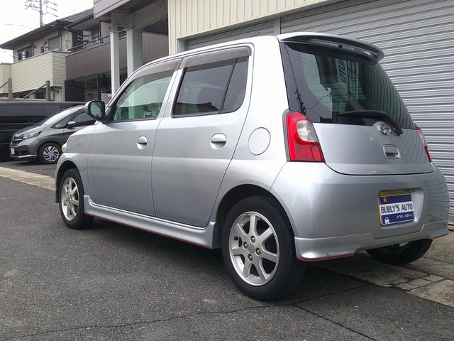 エッセ カスタム 当店買取車 修復歴軽度(RA)修復箇所リアフロア カーナビ ETC キーレス アルミホイール 電動格納ミラー フォグランプ エアロ(3枚目)