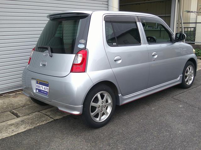 エッセ カスタム 当店買取車 修復歴軽度(RA)修復箇所リアフロア カーナビ ETC キーレス アルミホイール 電動格納ミラー フォグランプ エアロ(5枚目)