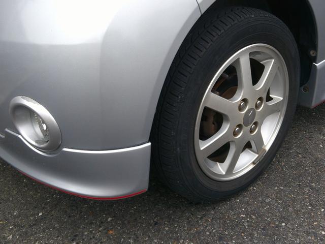 エッセ カスタム 当店買取車 修復歴軽度(RA)修復箇所リアフロア カーナビ ETC キーレス アルミホイール 電動格納ミラー フォグランプ エアロ(11枚目)