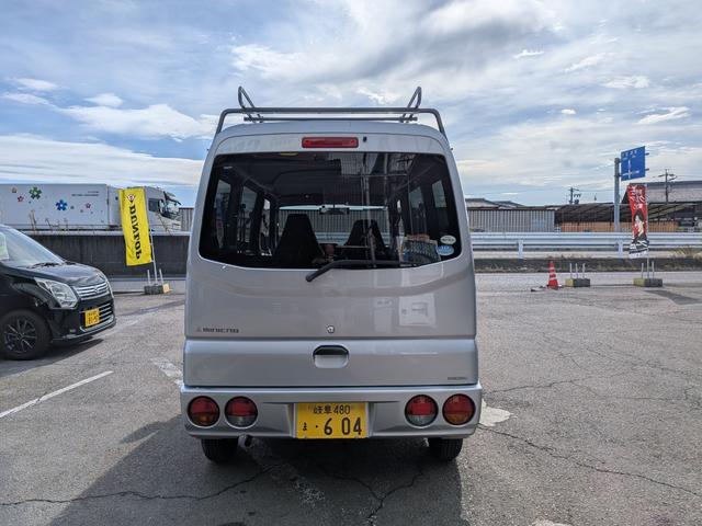 ミニキャブバン ＣＤ　ハイルーフ　ＡＴ　２ＷＤ　ＥＴＣ　ルーフキャリア付（8枚目）