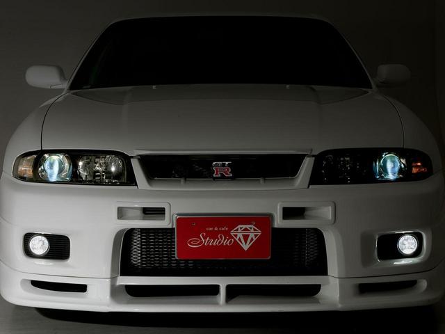 スカイライン GT-R 平成9年後期モデル BCNR33GTR 4WD クルーズコントロール ABS エアバック パワステ パワーウィンドウ エアロ ローダウン ETC ナビ TVフルセグ CD DVD 記録簿(5枚目)