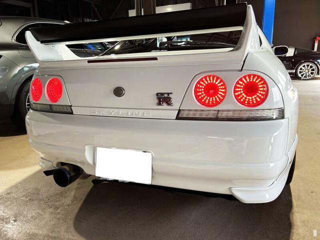 スカイライン GT-R 平成9年後期モデル BCNR33GTR 4WD クルーズコントロール ABS エアバック パワステ パワーウィンドウ エアロ ローダウン ETC ナビ TVフルセグ CD DVD 記録簿(30枚目)