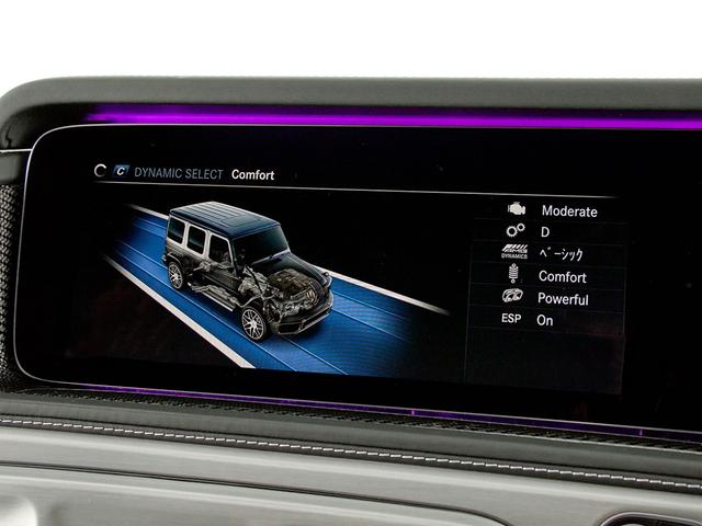 Ｇクラス Ｇ６３　１００台限定車　専用ボディーカラー　マグノナイトブラックパーツ／ダーククロームパーツ／ブラックスモーク仕様　マットブラック２２インチＡＭＧ鍛造クロススポークアルミ　ＡＭＧレザーエクスクルーシブＰＫＧ（39枚目）