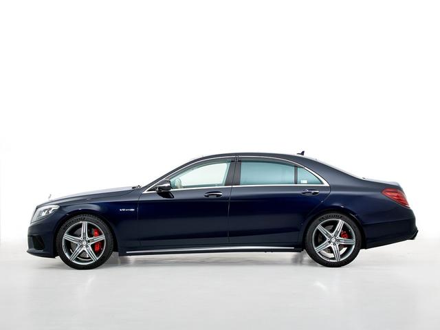 Sクラス S63 AMG 4マチックロング ショーファー&ファーストクラスパッケージ パノラミックスライディングルーフ シルクベージュ&エスプレッソブラウンナッパレザー シートヒーター&エアコン360度カメラ ETC ドラレコ 記録簿保証スペア(2枚目)