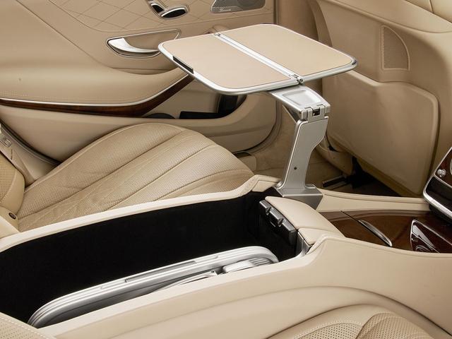 Sクラス S63 AMG 4マチックロング ショーファー&ファーストクラスパッケージ パノラミックスライディングルーフ シルクベージュ&エスプレッソブラウンナッパレザー シートヒーター&エアコン360度カメラ ETC ドラレコ 記録簿保証スペア(25枚目)