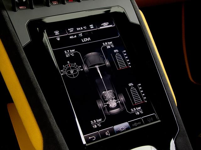 ウラカン 　１９インチ鍛造マットブラック　イエローキャリパー　Ａｄ　Ｐｅｒｓｏｎａｍ内装カスタマイズ　　ボディ・ホイールガラスコーティング済　ドラレコデジタルインナーミラー（33枚目）