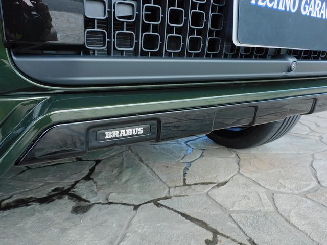 Ｇクラス Ｇ４５０ｄ　ＡＭＧラインパッケージ　ＡＭＧライン　ナイトパッケージ　デジーノオリーブ　マヌファクトゥーアプログラム　ＢＲＡＢＵＳフロントアンダースポイラー　ＨＹＰＥＲＦＯＲＧＥＤ　２４インチ　プラチナホワイト（20枚目）