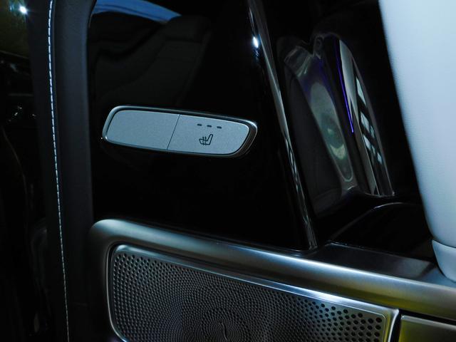 Ｇクラス Ｇ４５０ｄ　ＡＭＧラインパッケージ　ＡＭＧライン　ナイトパッケージ　デジーノオリーブ　マヌファクトゥーアプログラム　ＢＲＡＢＵＳフロントアンダースポイラー　ＨＹＰＥＲＦＯＲＧＥＤ　２４インチ　プラチナホワイト（43枚目）