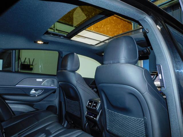 GLE GLE400d 4マチック クーペスポーツ パノラミックスライディングルーフ パナメリカーナグリル フロントアンダースポイラー トランクスポイラー ブラックアウト エアサスペション ブルメスターサウンド ベンチレーター シートヒーター 黒革(28枚目)