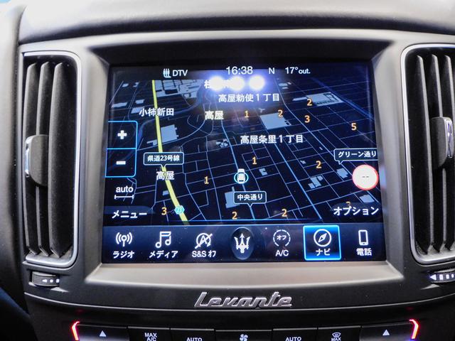 レヴァンテ グランスポーツ 純正21インチAW ブラウンレザー カーボンインテリアトリム Bowers&Wilkinsサウンド エアサスペンション パノラマルーフ 純正ナビ フルセグTV AppleCarPlay ベンチレーター(42枚目)