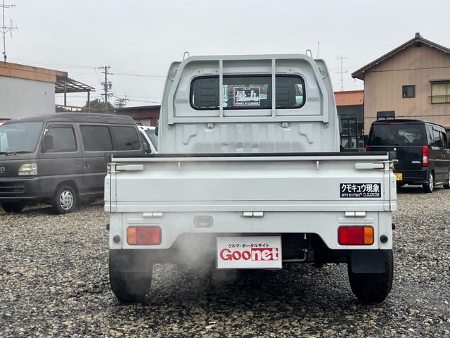 キャリイトラック ＫＣエアコン・パワステ　５速マニュアル　実走行４２０００ｋｍ　ハロースペシャルオーバーフェンダー／フロント車高調／１４インチアルミ　社外マフラー　純正マフラー有　社外ＳＤナビ（13枚目）