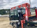 クレーン付キャリアカー 3段クレーン積載車 最大積載量1800kg 6速マニュアル ユニック角足差し違いアウトリガー ETC 荷台内寸580cmX215cm ETC ハーフシェイドガラス(25枚目)
