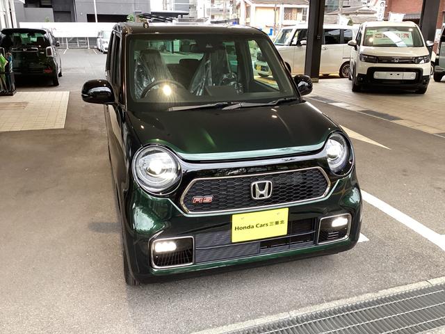 Ｎ－ＯＮＥ ＲＳ　当店展示車　新車未登録　６速ミッション　運転席＆助手席シートヒーター　電子制御パーキング　フルＬＥＤヘッドライト　ＬＥＤフォグライト　本革巻きステアリングホイール　１５インチアルミホイール（33枚目）