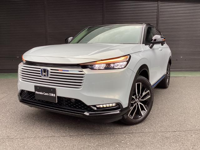 ヴェゼル e:HEV Z・PLaYパッケージ 当店試乗車 E-HEV Z PLAYパッケージ ホンダコネクトディスプレー ETC2.0 LEDアクティブコーナリングライト ブラインドスポットインフォメーション 後退出庫サポート ッ後席用USB(2枚目)