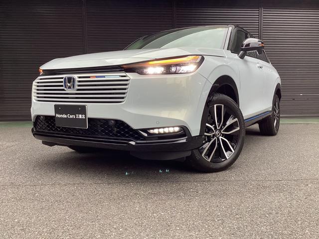 ヴェゼル e:HEV Z・PLaYパッケージ 当店試乗車 E-HEV Z PLAYパッケージ ホンダコネクトディスプレー ETC2.0 LEDアクティブコーナリングライト ブラインドスポットインフォメーション 後退出庫サポート ッ後席用USB(3枚目)