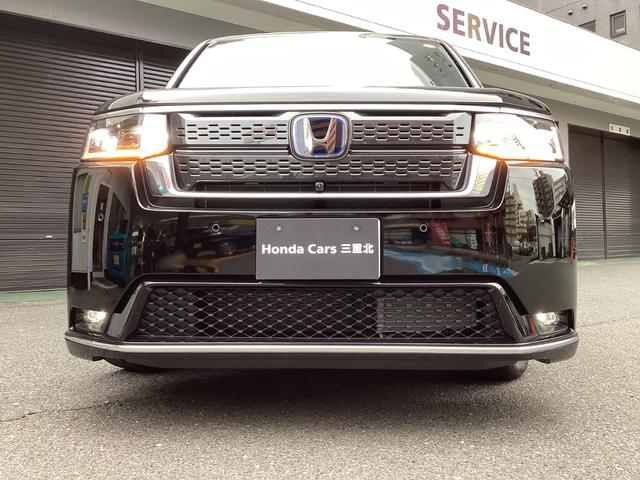 ステップワゴン e:HEVスパーダ プレミアムライン 当店試乗車 11.4ホンダコネクトナビ ETC 10.1インチリア席モニター ボディーコーティング施錠済み マルチビューカメラ シートヒーター トリプルゾーンエアコン 全列USB スエード調表皮(3枚目)