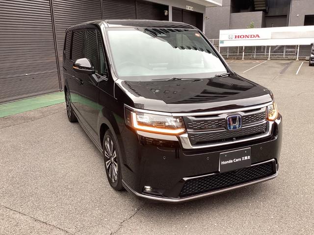 ステップワゴン e:HEVスパーダ プレミアムライン 当店試乗車 11.4ホンダコネクトナビ ETC 10.1インチリア席モニター ボディーコーティング施錠済み マルチビューカメラ シートヒーター トリプルゾーンエアコン 全列USB スエード調表皮(46枚目)