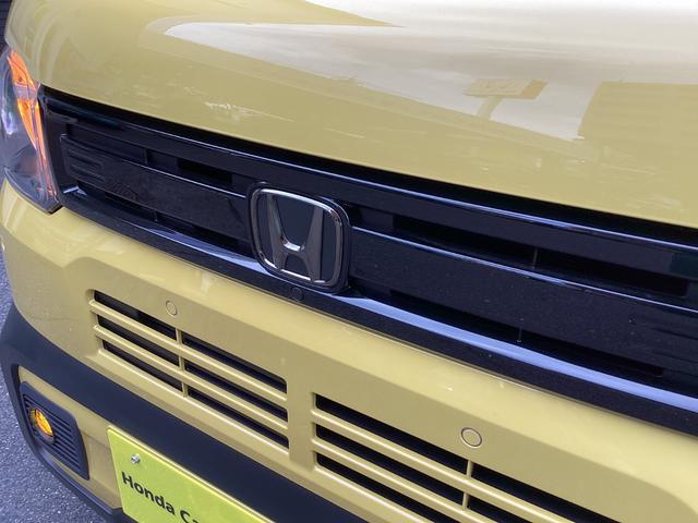 N-BOXジョイ ターボ 当店試乗車 2トーンカラー 8インチホンダコネクトナビ ブラックエンブレム イエローLEDフォグライト フルLEDヘッドライト シートヒーター 両側パワースライドドア 撥水ファブリック オートリトラ(5枚目)