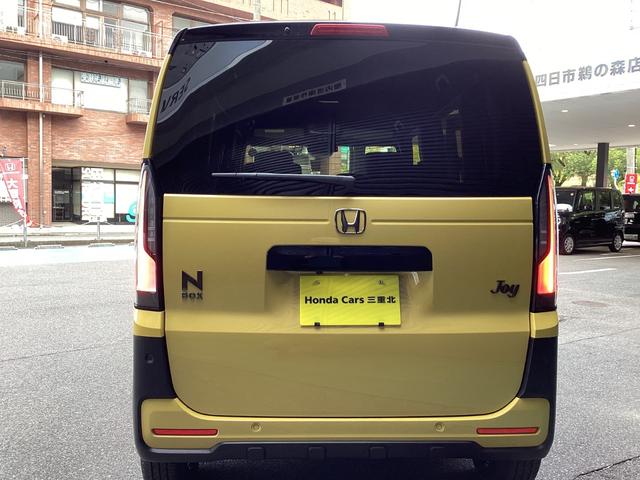 N-BOXジョイ ターボ 当店試乗車 2トーンカラー 8インチホンダコネクトナビ ブラックエンブレム イエローLEDフォグライト フルLEDヘッドライト シートヒーター 両側パワースライドドア 撥水ファブリック オートリトラ(23枚目)