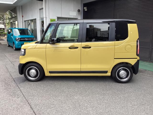 N-BOXジョイ ターボ 当店試乗車 2トーンカラー 8インチホンダコネクトナビ ブラックエンブレム イエローLEDフォグライト フルLEDヘッドライト シートヒーター 両側パワースライドドア 撥水ファブリック オートリトラ(25枚目)