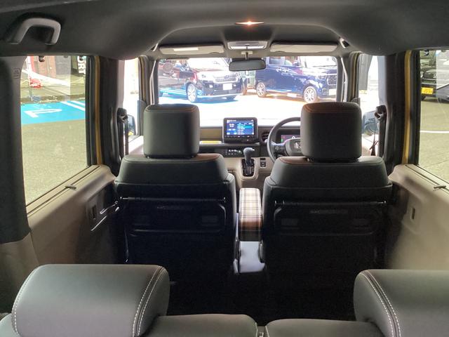 N-BOXジョイ ターボ 当店試乗車 2トーンカラー 8インチホンダコネクトナビ ブラックエンブレム イエローLEDフォグライト フルLEDヘッドライト シートヒーター 両側パワースライドドア 撥水ファブリック オートリトラ(33枚目)