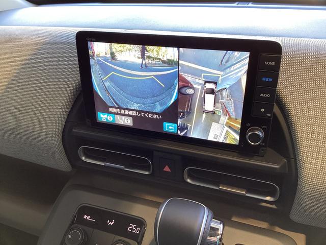 フリード エアー　ＥＸ　当店展示車　新車未登録　６人乗り　９インチホンダコネクトナビ　マルチビューカメラ　アダクティブドライビングビーム　後退出庫サポート　ブラインドスポットインフォメーション　シートヒーター　リアクーラー（6枚目）