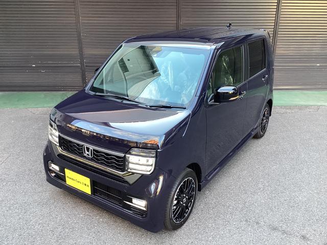 Ｎ－ＷＧＮカスタム Ｌ・ターボ　当店展示車　新車未登録　カスタムＬターボ　９灯式フルＬＥＤヘッドライト　電子制御パーキングブレーキ　オートブレーキホールド　急速充電対応ＵＳＢ　運転席＆助手席シートヒーター　本革巻きステアリング（6枚目）