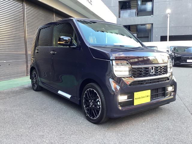 Ｎ－ＷＧＮカスタム Ｌ・ターボ　当店展示車　新車未登録　カスタムＬターボ　９灯式フルＬＥＤヘッドライト　電子制御パーキングブレーキ　オートブレーキホールド　急速充電対応ＵＳＢ　運転席＆助手席シートヒーター　本革巻きステアリング（9枚目）