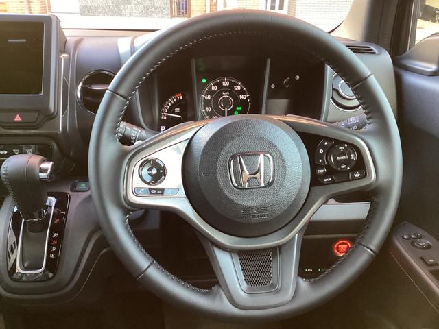 Ｎ－ＷＧＮカスタム Ｌ・ターボ　当店展示車　新車未登録　カスタムＬターボ　９灯式フルＬＥＤヘッドライト　電子制御パーキングブレーキ　オートブレーキホールド　急速充電対応ＵＳＢ　運転席＆助手席シートヒーター　本革巻きステアリング（32枚目）