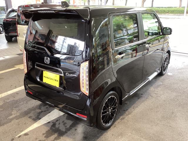 Ｎ－ＷＧＮカスタム Ｌ・ターボ　当店展示車　新車未登録　カスタムＬターボ　９灯式フルＬＥＤヘッドライト　電子制御パーキングブレーキ　オートブレーキホールド　急速充電対応ＵＳＢ　運転席＆助手席シートヒーター　本革巻きステアリング（12枚目）