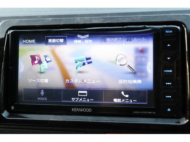 スーパーGL ダークプライムII 新品ケンウッドナビ バックカメラ ETC トヨタセーフティセンス LEDヘッドライト AC100V電源 ハーフレザーシート オートエアコン スマートキー プッシュスタート ウッドコンビハンドル(7枚目)