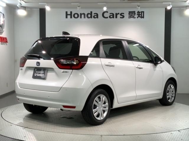 フィット e:HEVホーム H SENSING 新車保証 試乗車 ワンオ-ナ- ナビVXU-245FTi TV Rカメラ CD録音 BTオ-ディオ DVD ETC LEDライト VSA クルコン スマ-トキ- 盗難防止装置(50枚目)
