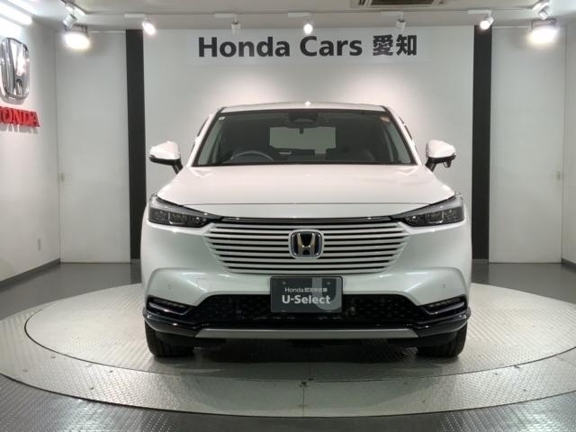 ヴェゼル e:HEV Z H SENSING 最長5年保証 ワンオ-ナ- ナビVXU-215VZi TV Rカメラ CD録音 BTオ-ディオ DVD ドラレコ ETC LEDライト VSA シ-トヒ-タ- クルコン アルミ(53枚目)