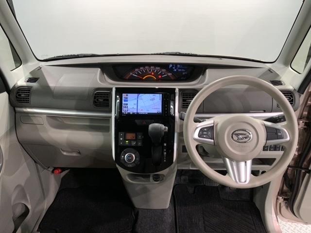 タント Ｘ　ＳＡＩＩＩ　１年保証　ワンオーナー　純正ナビ　ＴＶ　Ｒカメラ　ＣＤ録音　ＢＴオ－ディオ　ＤＶＤ　ドラレコ　衝突軽減Ｂ　シートヒーター　横滑り防止　ベンチシート　ドアバイザー　スマートキー　盗難防止装置　整備記録簿（8枚目）