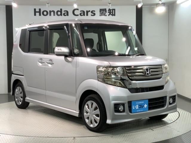 Ｎ－ＢＯＸカスタム Ｇ　いまコレ＋新品ナビ付　１年保証　ＨＩＤ　ＶＳＡ　スマ－トキ－　盗難防止装置　整備記録簿　ＡＡＣ　スペアキ－　ドアバイザ－　ベンチシ－ト　Ｗエアバッグ（52枚目）