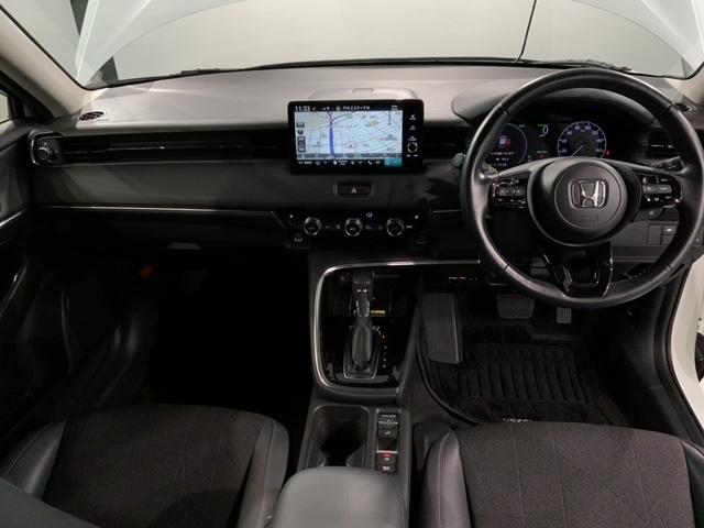 ヴェゼル e:HEV Z H SENSING 最長5年保証 ワンオーナー 純正ナビ TV Rカメラ BTオ-ディオ ドラレコ ETC LEDライト VSA シートヒーター クルコン Pテールゲート アルミ フォグ スマートキー(9枚目)