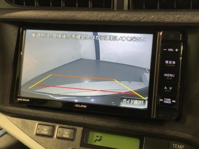 アクア Ｓ　１年保証　ナビ　ＴＶ　Ｒカメラ　ＤＶＤ　ドラレコ　ＥＴＣ　横滑り防止　ドアバイザー　スマートキー　盗難防止装置　整備記録簿　ＡＡＣ　Ｗエアバッグ（5枚目）