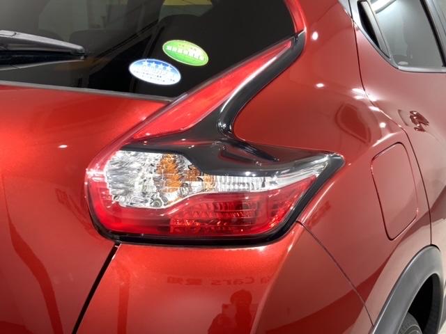 ジューク １５ＲＸ　Ｖセレクション　ワンオ－ナ－　１年保証　純正ナビ　ＴＶ　Ｒカメラ　ＢＴオ－ディオ　衝突軽減Ｂ　ＥＴＣ　ＬＥＤライト　横滑り防止　アルミ　スマ－トキ－　盗難防止装置　整備記録簿　ＡＡＣ　スペアキ－　Ｗエアバッグ（45枚目）