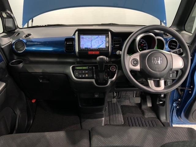 N-BOX 2トーンカラースタイル G・Lパッケージ いまコレ+新品マット付 あんしんPKG 1年保証 ナビVXM-145VSi TV Rカメラ BTオ-ディオ DVD ドラレコ ETC VSA ベンチシート ドアバイザー スマートキー 盗難防止装置(9枚目)